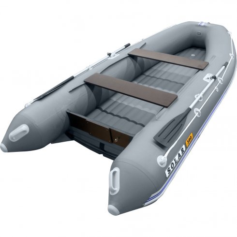 Лодка надувная моторная Solar -310 К (Оптима) темно-серый