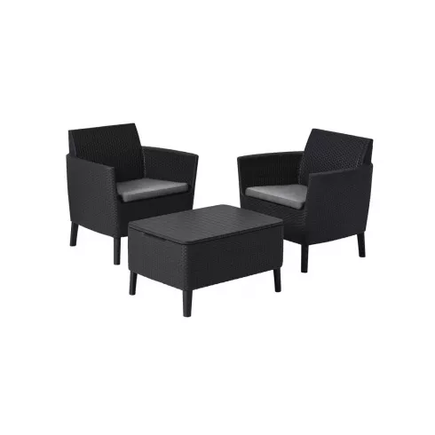 Набор уличной мебели Keter Salemo Balcony set графит