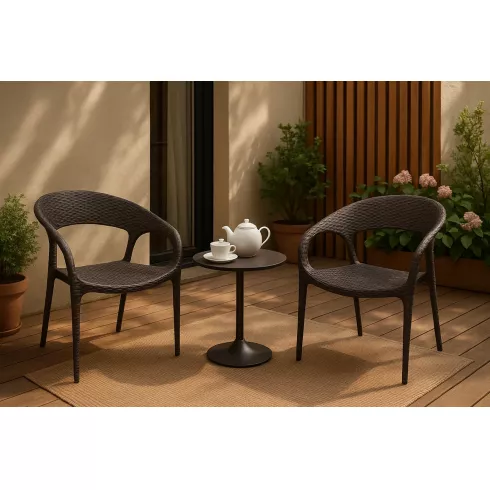 Комплект кресел Springhouse Aprilia темно-коричневый