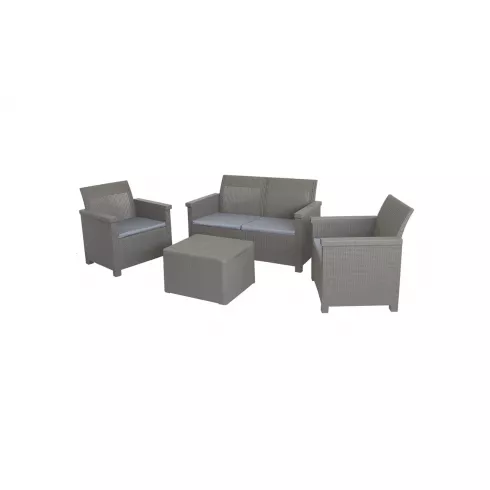 Набор мебели Keter ADRIANO коричневый