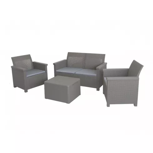 Набор мебели Keter Adriano Basegi капучино