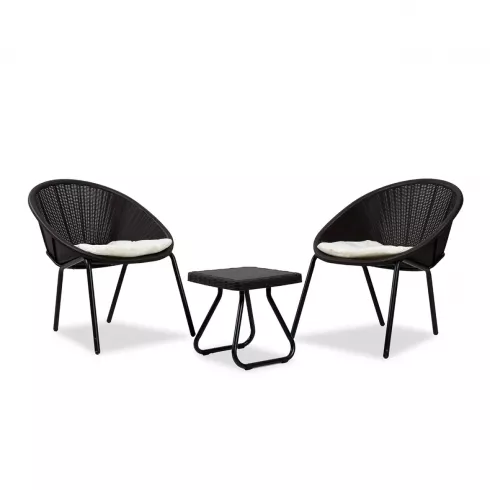 Набор садовой мебели Springhouse Andria черный