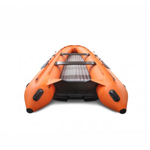Лодка надувная моторная Solar-470 Strela Jet tunnel оранжевый