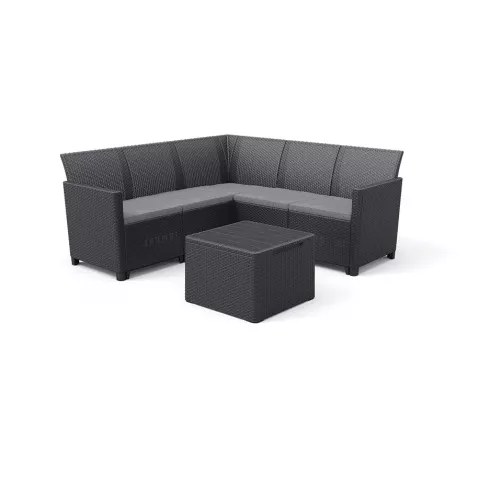 Набор садовой мебели Keter Elodie графит