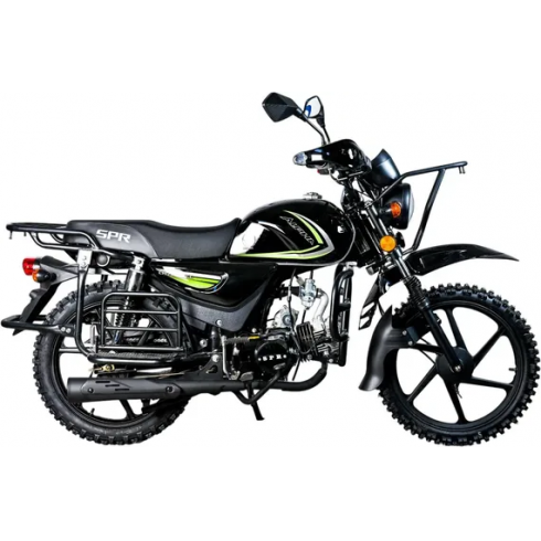 Мопед Sprmotors Alpha Cross (черный)