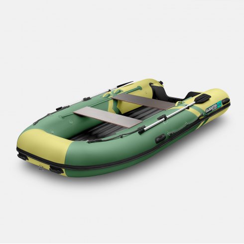 Надувная лодка Gladiator E450S зелено-оливковый