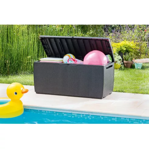 Сундук Keter Rattan Storage Capri 305L серый