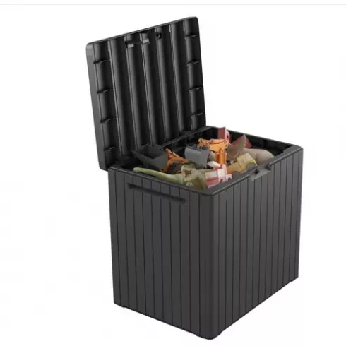 Сундук садовый Keter City Box 113л графит