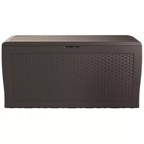 Сундук садовый Keter Samoa Rattan Box 270L коричневый