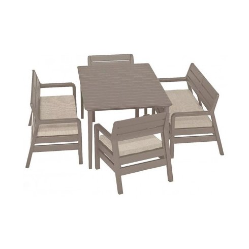 Набор мебели Keter Delano Lima Set капучино