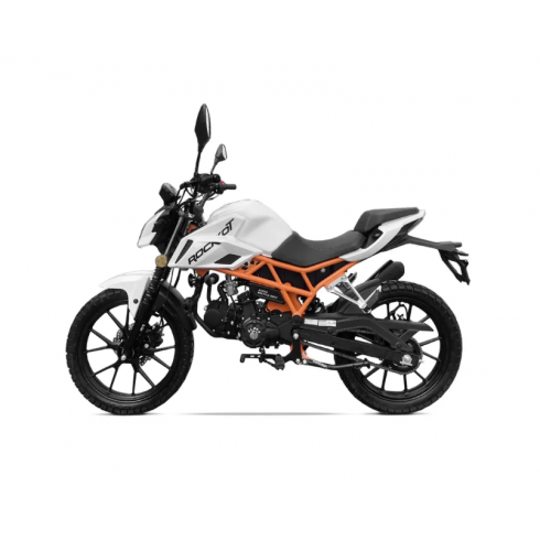 Мопед Rockot Alpha Restyle (белый/оранжевый)