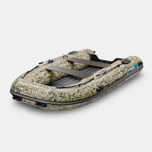 Надувная лодка Gladiator E450S Camo цифровой камуфляж