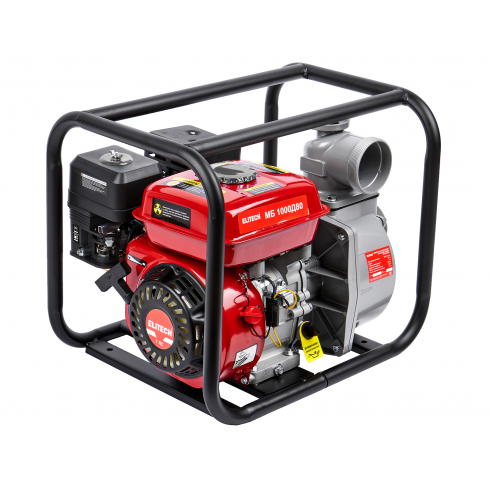 Мотопомпа бензиновая Elitech МБ1000Д80 (E0105.002.00)