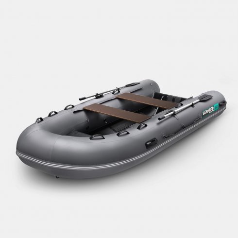 Надувная лодка Gladiator RIB 380AL темно-серый