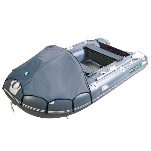 Надувная лодка Gladiator D370AL темно-серый