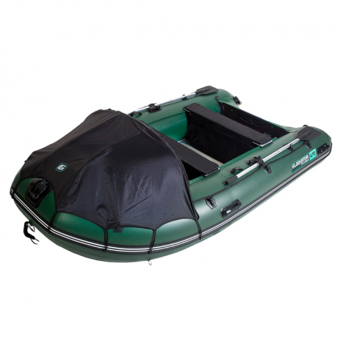 Надувная лодка Gladiator D470AL зеленый