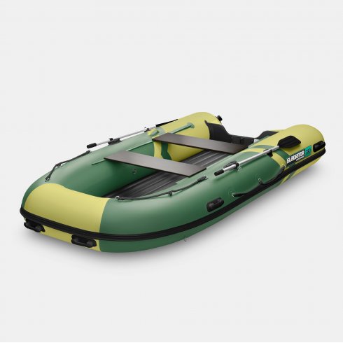 Надувная лодка Gladiator E380S зелено-оливковый