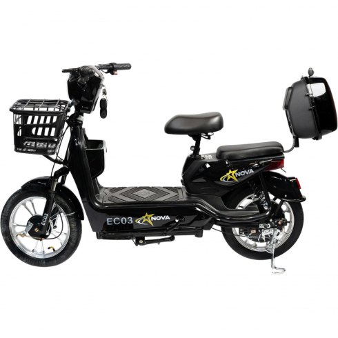 Электровелосипед Nova EC-03 черный (без цепи)