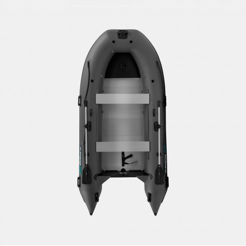 Надувная лодка Gladiator C370AL темно-серый