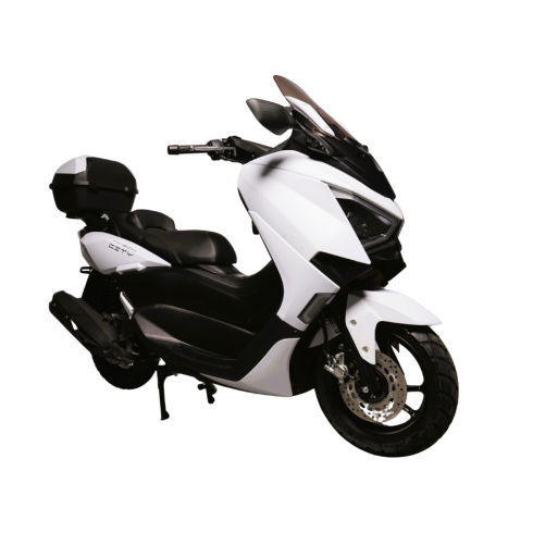 Cкутер Sprmotors CITY MAX T4-50H с кофром (белый)