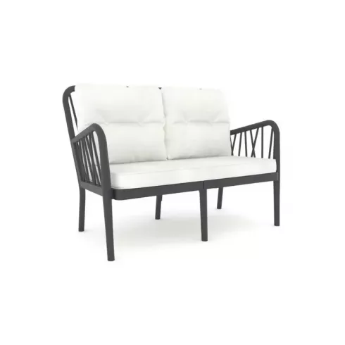 Диван двухместный уличный Gala Sofa антрацит
