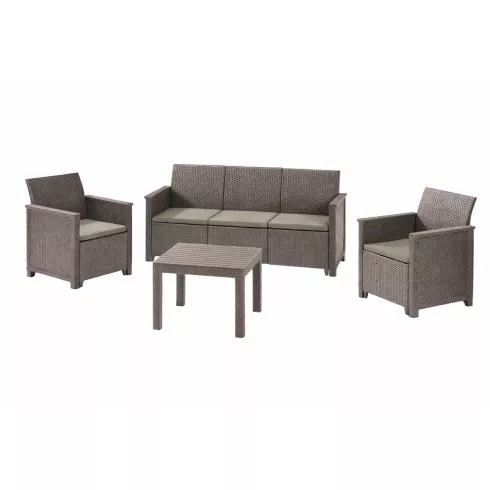 Комплект мебели Keter Elodie 3 set капучино