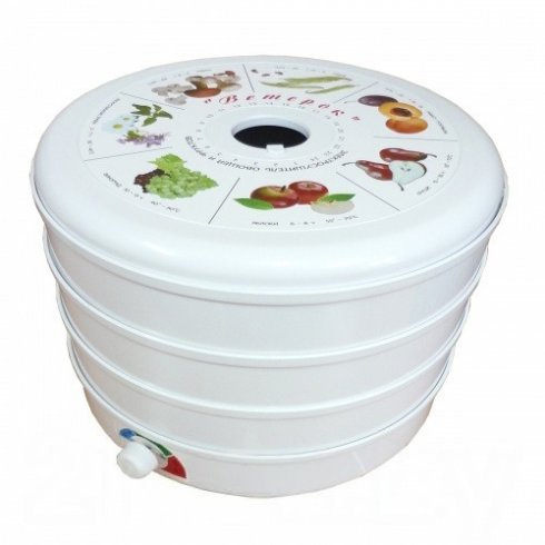 Сушилка Спектр-Прибор Ветерок ЭСОФ2-0.5/220-02 (3 сита) белая