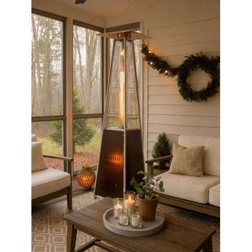 Обогреватель инфракрасный Springhouse FSD-C-BROWN (водонепроницаемый чехол)