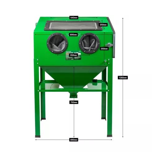 Пескоструйная камера RockForce RF-SBC-220 ST New