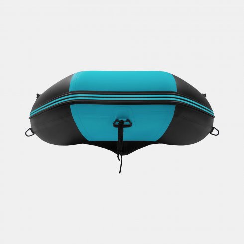 Надувная лодка Gladiator B370AL черно-бирюзовый