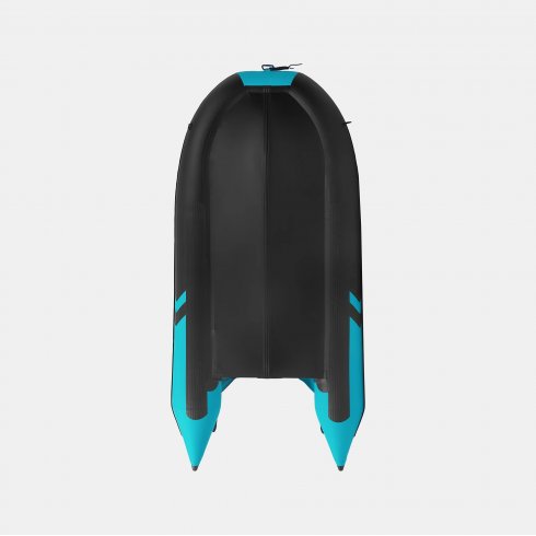 Надувная лодка Gladiator B370AL черно-бирюзовый