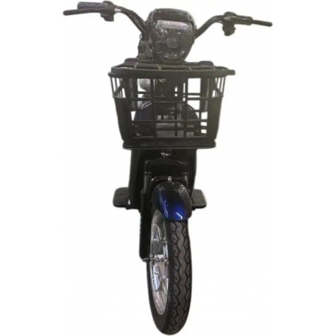 Электровелосипед Nova EC-03 синий (без цепи)