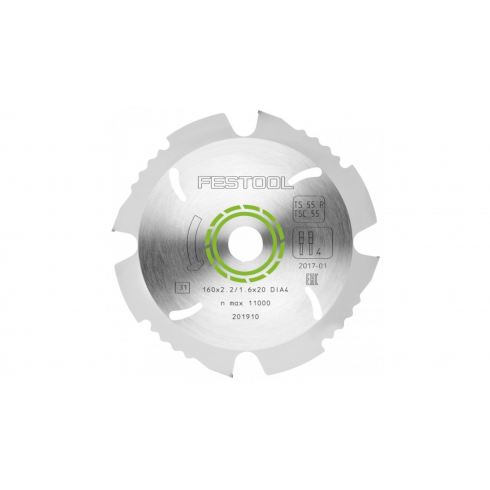 Диск пильный Festool DIA 160x2,2x20 F4 (201910)