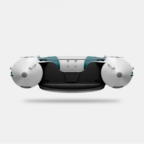 Надувная лодка Gladiator E450S морской зеленый-белый