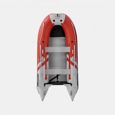 Надувная лодка Gladiator C330AL красно-белый