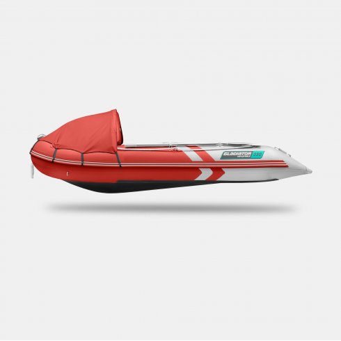 Надувная лодка Gladiator C330AL красно-белый