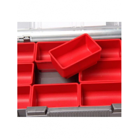 Ящик для инструментов Keter Cantilever Tool Box 22" (чёрный/красный)