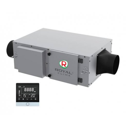 Приточная установка с нагревателем Royal Clima Vento RCV-500 LUX + EH-1700