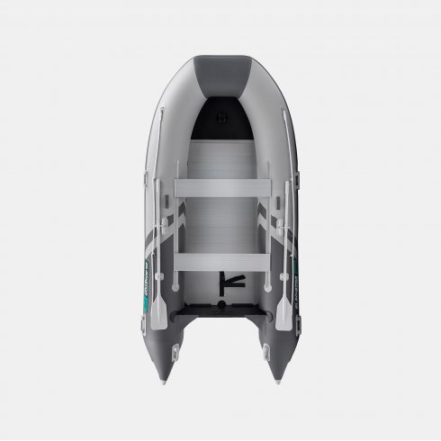 Надувная лодка Gladiator B370AL светло-темносерый