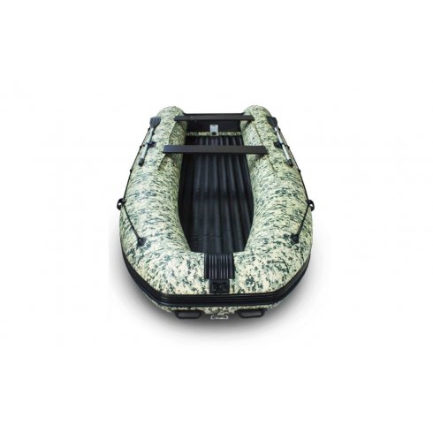 Лодка надувная моторная Solar-470 Strela Jet tunnel пиксель