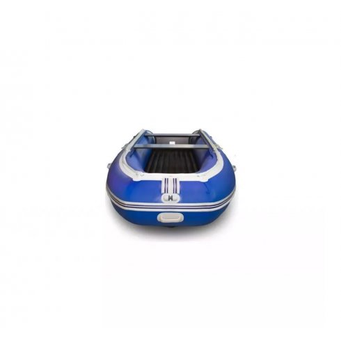 Лодка надувная моторная Solar-420 Strela Jet tunnel с фальшбортом синий