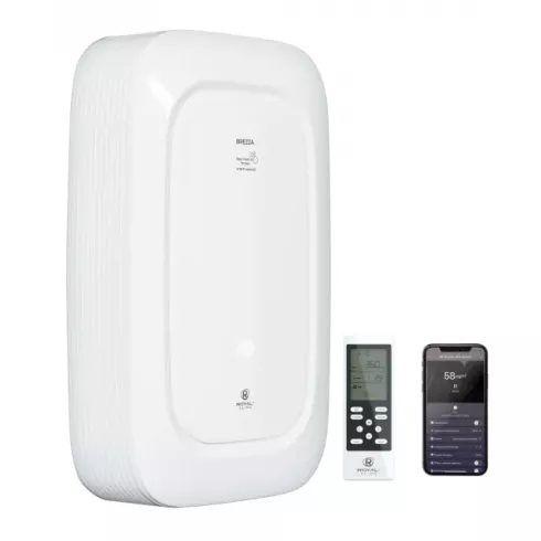 Приточная установка с нагревателем Royal Clima Brezza RCB 150 LUX + EH-1000