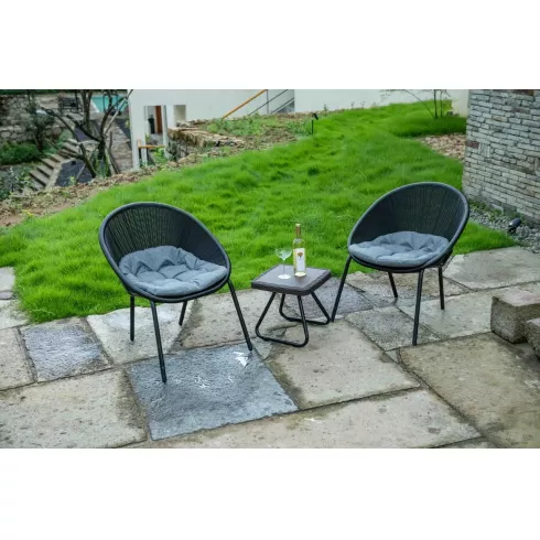 Набор садовой мебели Springhouse Andria черный