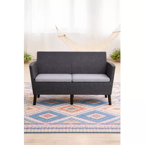 Диван двухместный Keter Salemo 2 графит