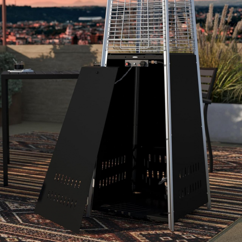 Обогреватель инфракрасный Springhouse FSD-C-BLACK (водонепроницаемый чехол)