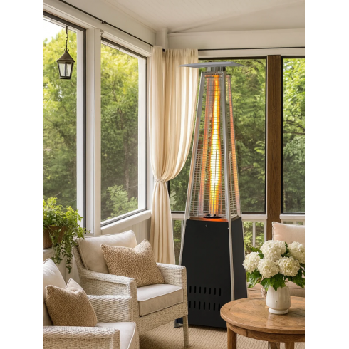 Обогреватель инфракрасный Springhouse FSD-C-BLACK (водонепроницаемый чехол)