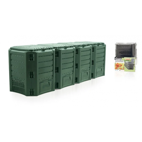 Компостер Prosperplast Module Compogreen 1600л (черный)