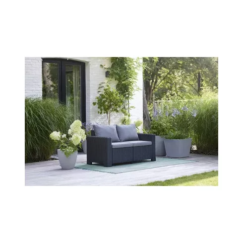 Диван двухместный Keter California графит