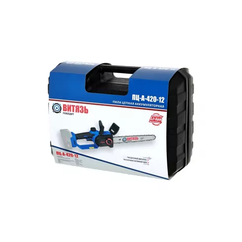 Пила цепная аккумуляторная Витязь ПЦ-А-420-12