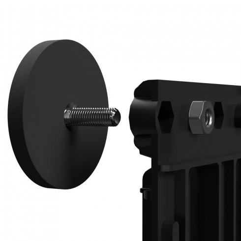 Набор панелей настенных Qbrick System Custom Pegboard (2 шт.) (черный)